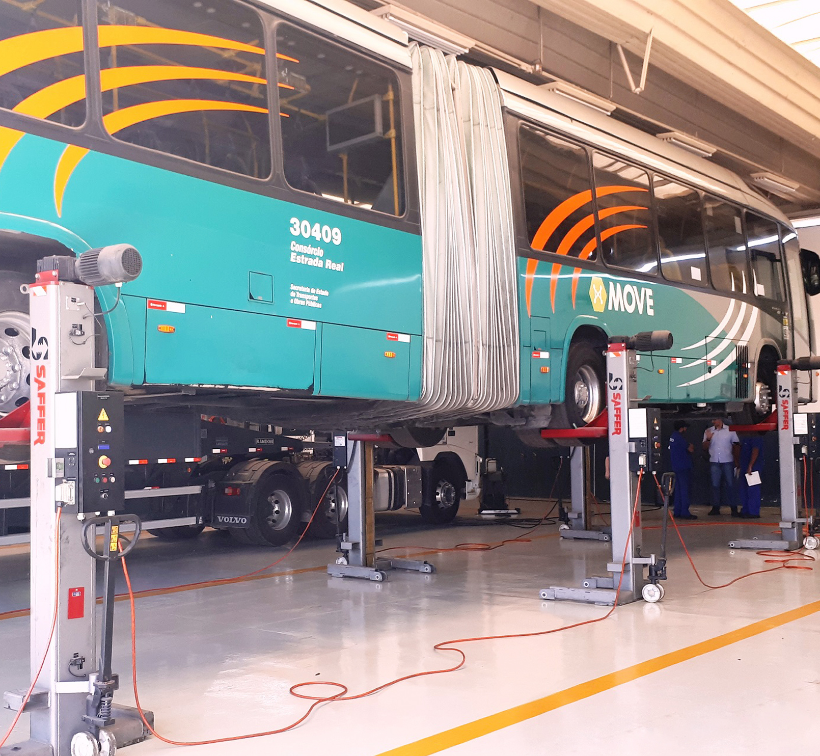 Elevadores para onibus