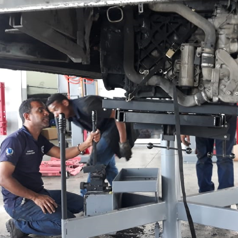 plataforma hidraulica